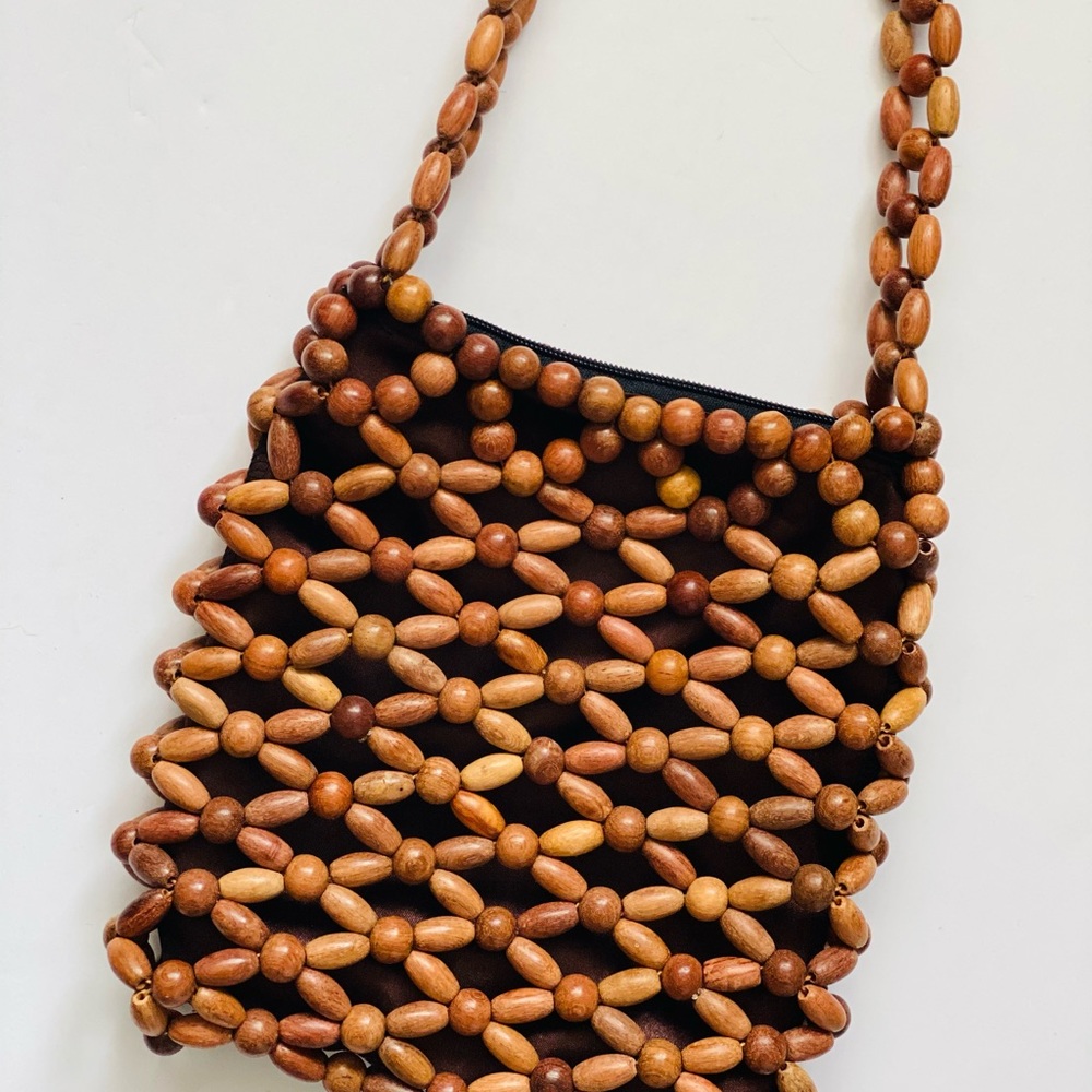 Beaded Crossbody Beach Style Bag